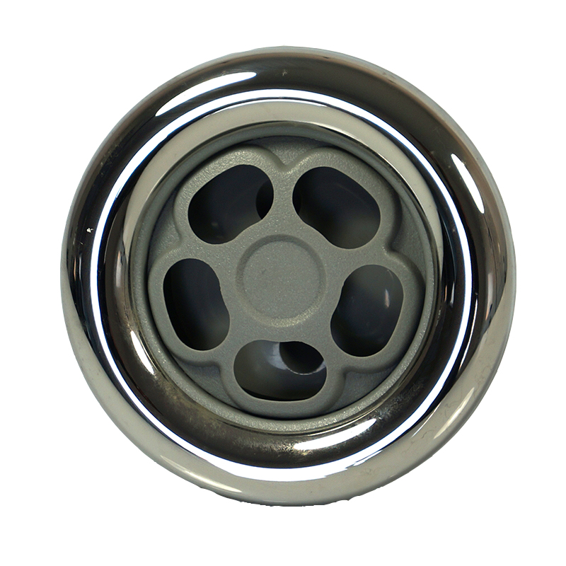 Roterende dyse 128 mm stålgrå Roterende dyse 128 mm stålgrå